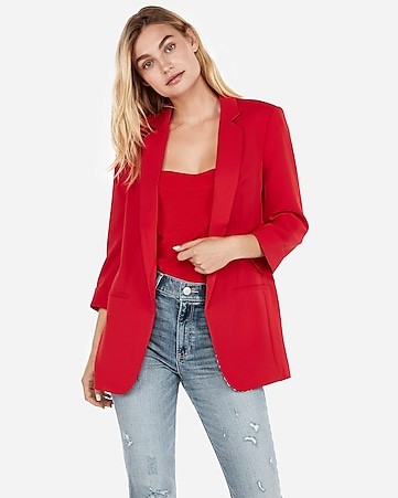 Express 40% off everything! Red blazer