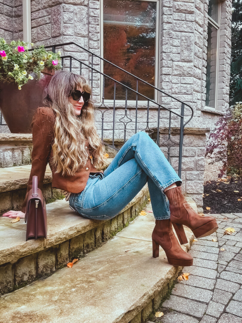 5 Winter Outfits Featuring Black Ankle Boots and Jeans | Who What Wear